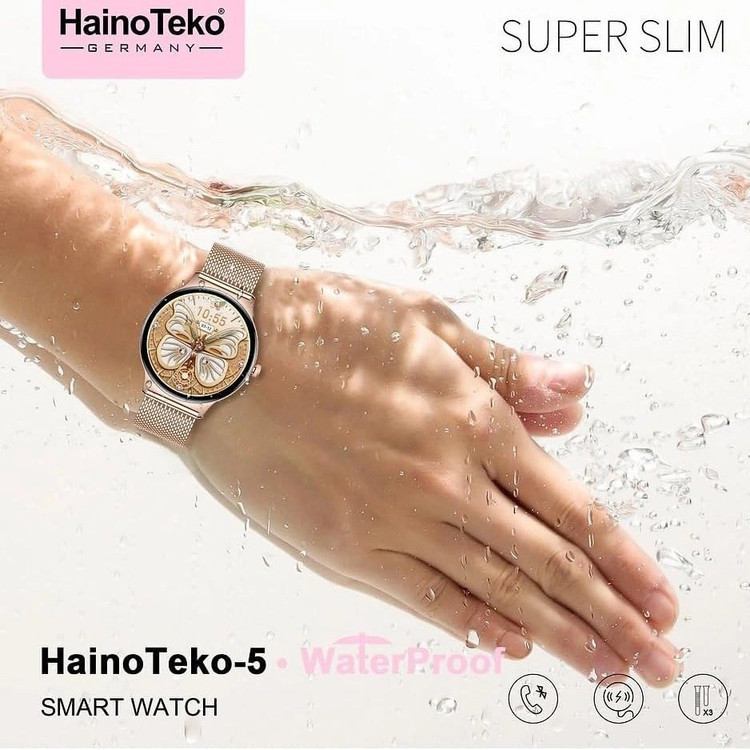 ساعت هوشمند سوپراسلیم هاینوتکو مدل HainoTeko-5 (با ضمانت اصل بودن کالا)