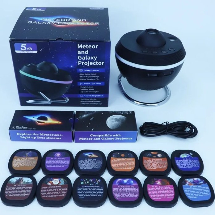 پروژکتور کهکشانی دارای RGB و 13فیلم مدل TKQ01