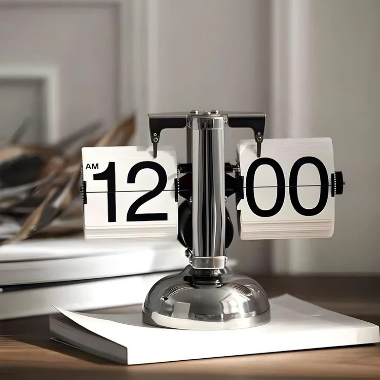 ساعت رومیزی ورقهای Flip Clock با ضمانت تست و مرجوعی در صورت ایراد ارسال فوری