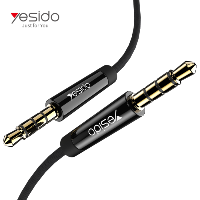 کابل صدا AUX 3.5MM دو متری مدل YAU15 برند Yesido