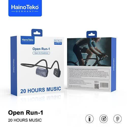 ایرفون القایی بلوتوثی مدل Open Run-1 برند HainoTeko (با ضمانت اصل بودن کالا)