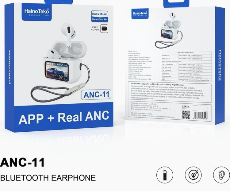 ایرپاد بی سیم مدل ANC-11 برند HainoTeko (با ضمانت اصل بودن کالا)