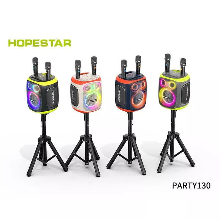 اسپیکر بلوتوثی میکروفون دار مدل PARTY130 برند HOPESTAR