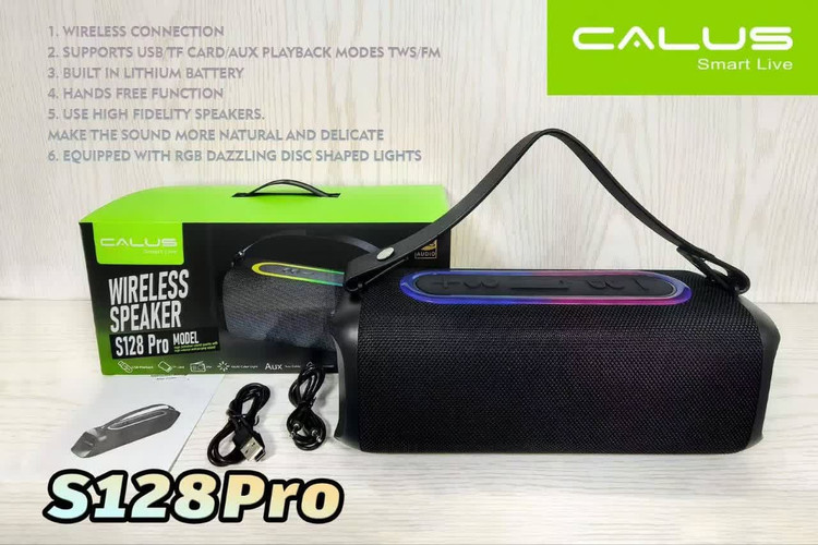 اسپیکر بلوتوثی قابل حمل و ضد آب کالوس مدل S128 Pro برند کالوس