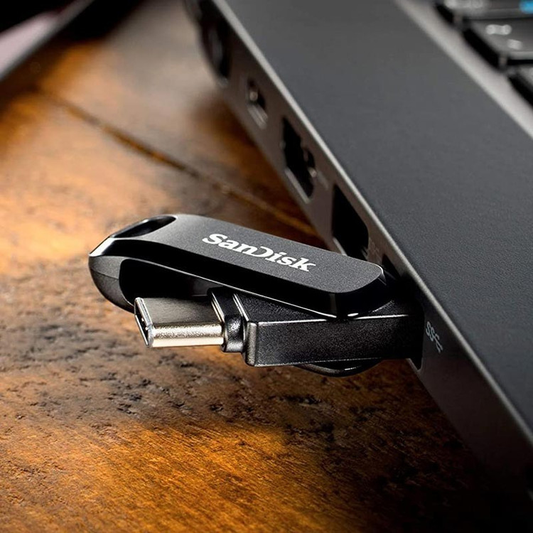 فلش مموری سن دیسک Ultra Dual Drive GO USB 3.1 ظرفیت 128 گیگابایت