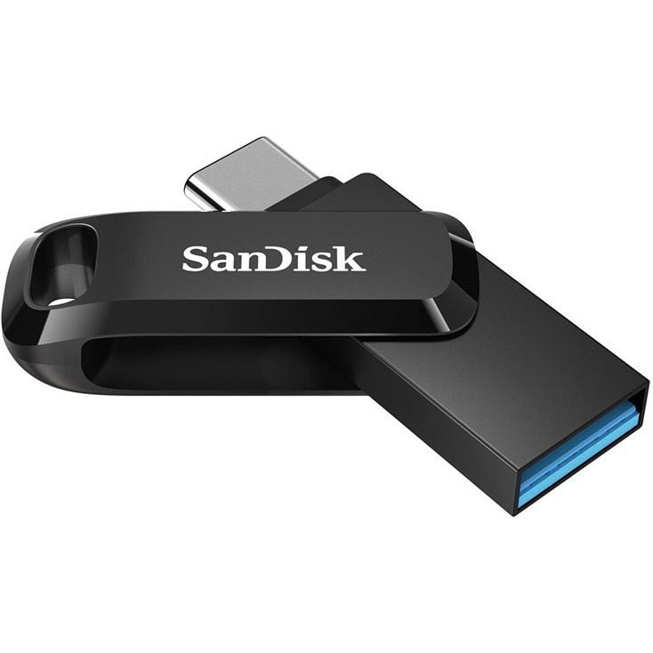 فلش مموری سن دیسک Ultra Dual Drive GO USB 3.1 ظرفیت 128 گیگابایت