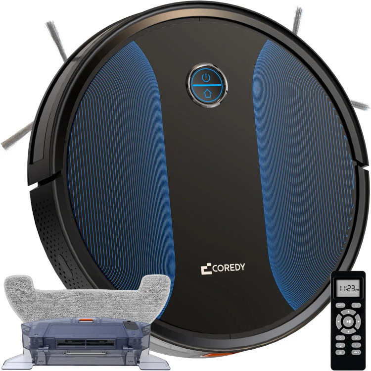 جارو روباتیک مدل R550 Ultra برند Coredy (مکش قوی 2200 پاسکال)