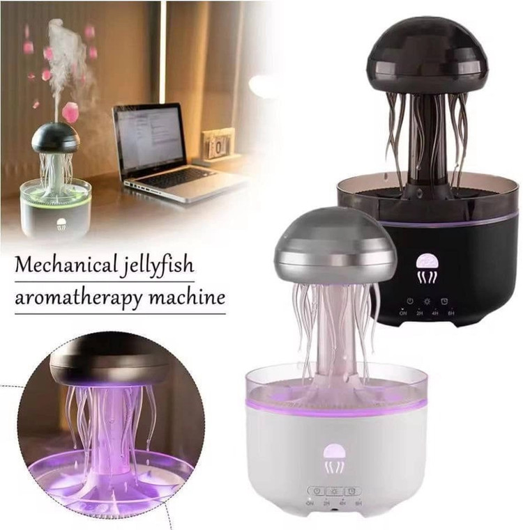 دستگاه بخور سرد عروس دریایی نسخه جدید مدل V73 برند Dynamic jellyfish Aromatherapy Machine