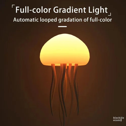 چراغ خواب عروس دریایی شارژی مدل DYNAMIC JELLY FISH برند AURORA MOOD LIGHT