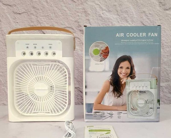 پنکه رومیزی خنک کننده سایز بزرگ ( پنج اسپری ) مدل AIR COOLER FAN