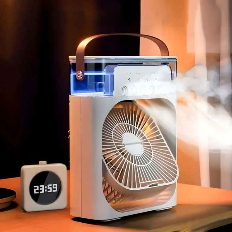 پنکه رومیزی خنک کننده سایز بزرگ ( پنج اسپری ) مدل AIR COOLER FAN