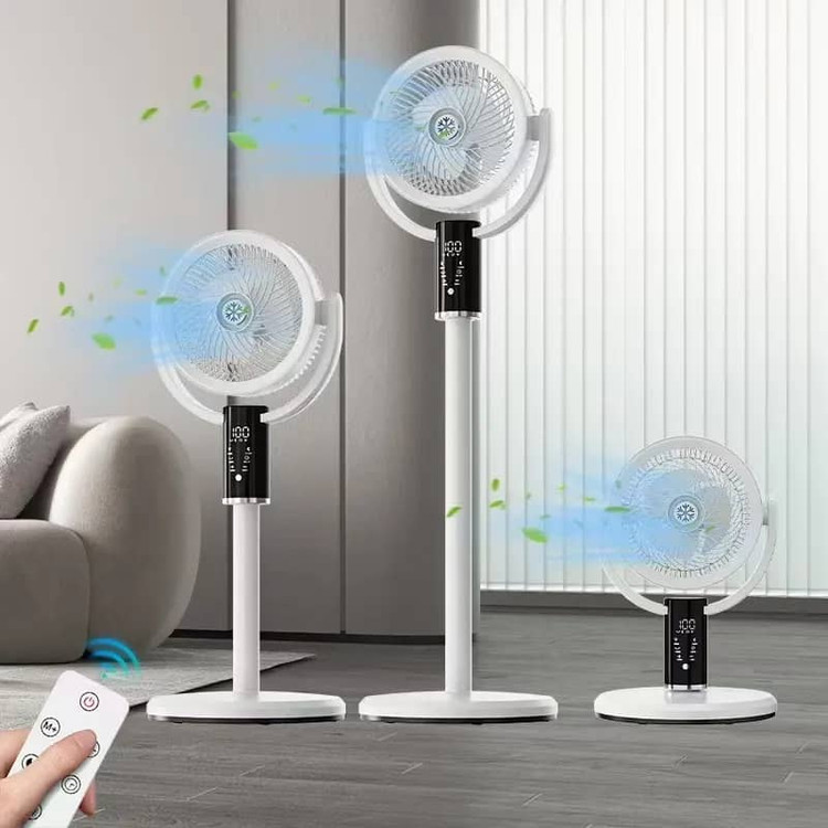 پنکه شارژی F5 هشت سرعته دارای کنترل wireless portable circulation fan