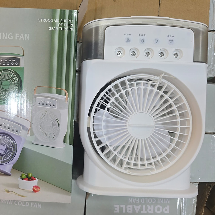 پنکه مه پاش شارژی بزرگ اورجینال کیفیت درجه یک مدل FH-618