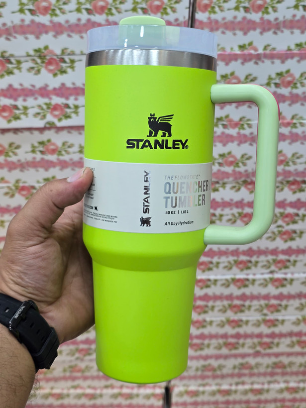 ماگ استنلی دسته دار(۱.۱۸ لیتر ) Quencher H2.O Tumbler طرح ساده