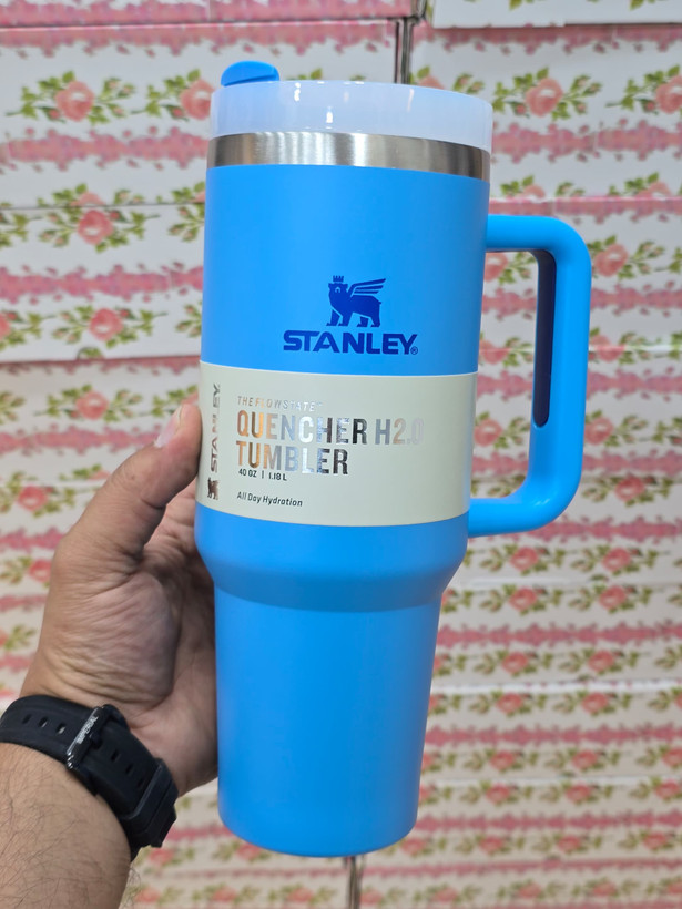 ماگ استنلی دسته دار(۱.۱۸ لیتر ) Quencher H2.O Tumbler طرح ساده