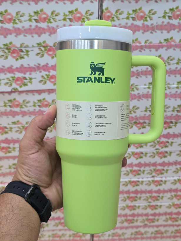 ماگ استنلی دسته دار(۱.۱۸ لیتر ) Quencher H2.O Tumbler طرح ساده