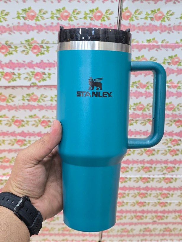 ماگ استنلی دسته دار(۱.۱۸ لیتر ) Quencher H2.O Tumbler طرح ساده