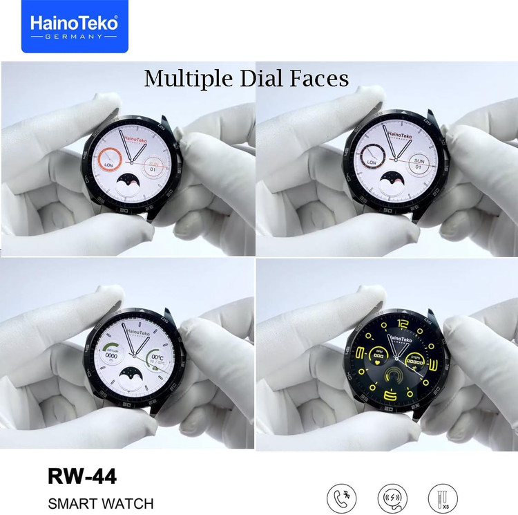 ساعت هوشمند آمولد AMOLED مدل GT4 (RW44) برند HainoTeko (با ضمانت اصل بودن کالا)