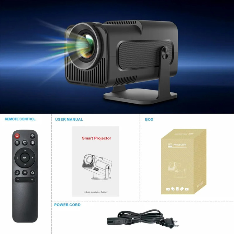 ویدیو پروژکتور اورجینال HY320 کارتن طلایی اصلی FUll HD ضمانت سلامت و مرجوعی