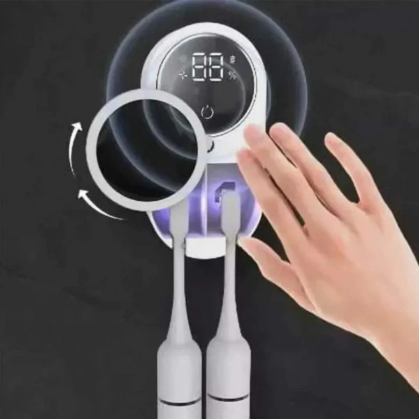 جا مسواکی هوشمند و ضد عفونی کننده با اشعه UV مدل X122 برند Bitvae