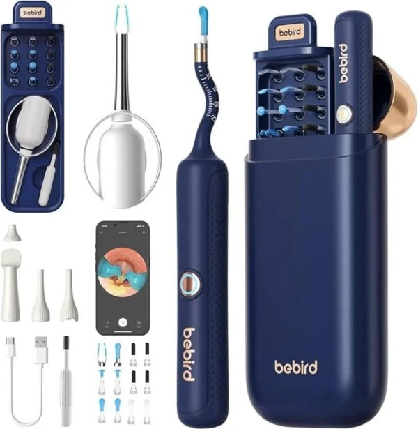 گوش پاک کن هوشمند دوربین دار مدل I35R برند bebird