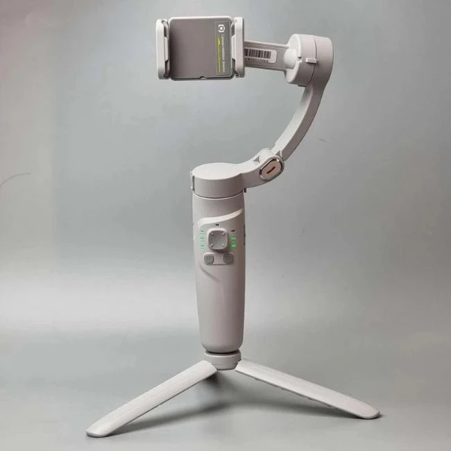 گیمبال لرزشگیر مدل M1 3-AXIS مناسب گوشی های هوشمند با قابلیت قفل بروی چهره