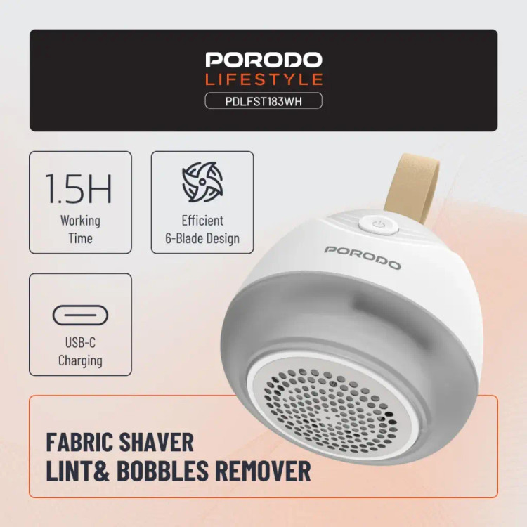 پرزگیر لباس برقی Porodo مدل PDLFST183