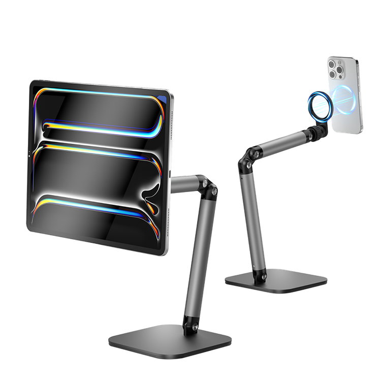 پایه نگهدارنده مغناطیسی موبایل تلسین مدل P3-DS-01 طرح رو میزی