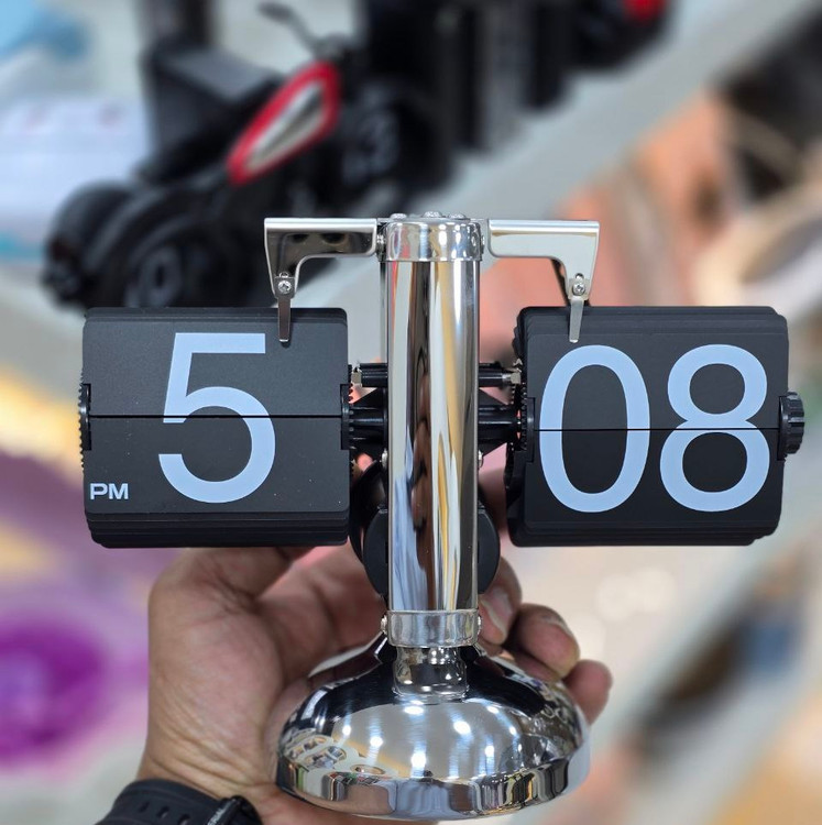 ساعت رومیزی ورقهای Flip Clock با ضمانت تست و مرجوعی در صورت ایراد ارسال فوری