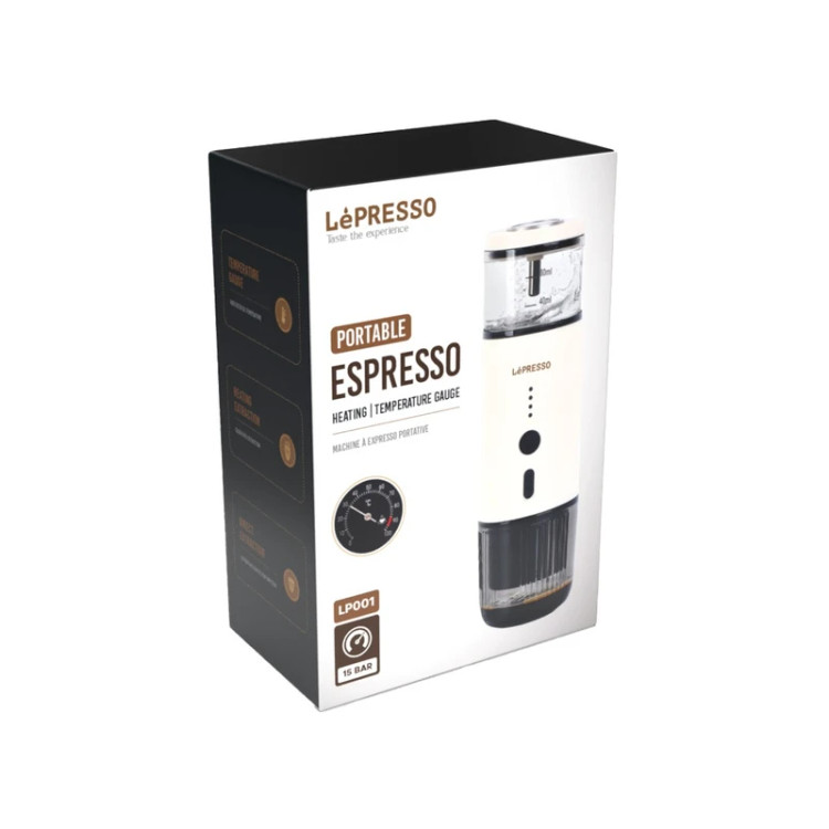 اسپرسوساز شارژی قابل حمل Lepresso مدل LPCFFM0001