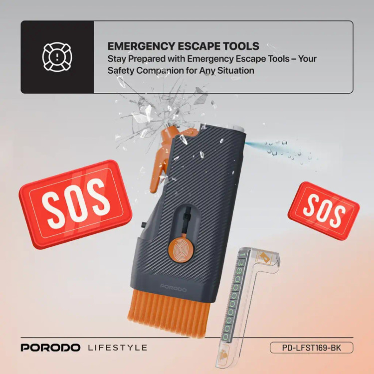 کیت ایمنی اضطراری خودرو پرودو مدل Emergency Safety Kit LFS169