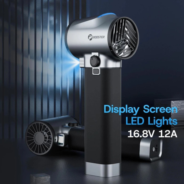جت فن شارژی بوستر مدل Booster Handheld Portable Violent Turbo Fan TF64A2