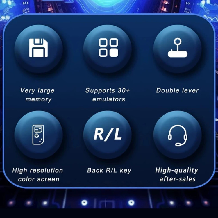 کنسول بازی دستی مدل R36Max با بیش از ۱۸۰۰۰ بازی و صفحه نمایش IPS