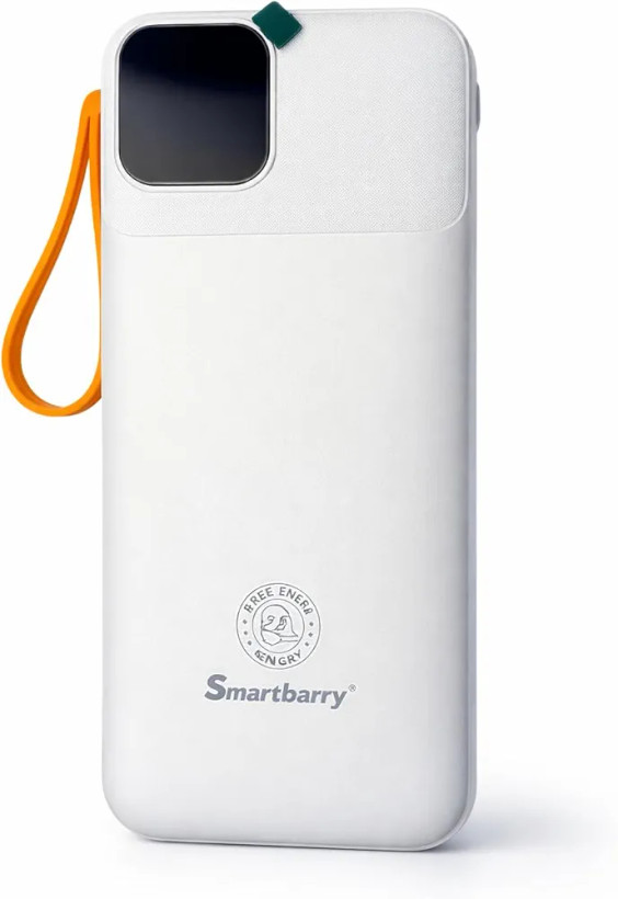 ویدیو پروژکتور قابل حمل 4K همراه با پاوربانک ۲۰۰۰۰ میلی آمپر برند Smart barry مدل HT50