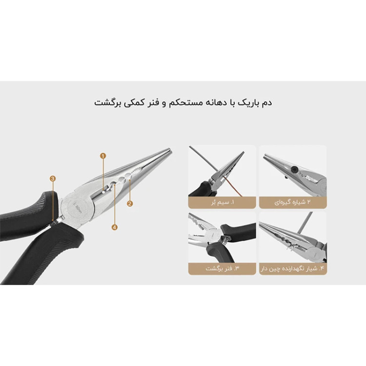 جعبه ابزار شیائومی مدل MJGJX001QW جنس فولاد
