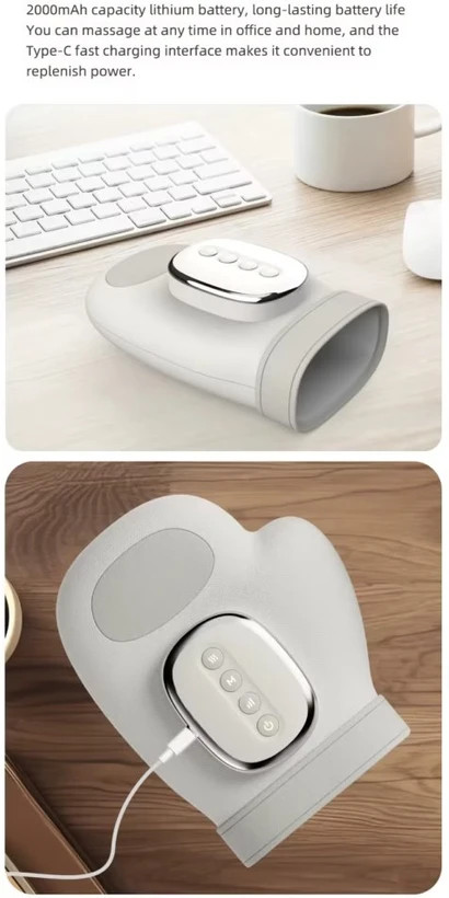 ماساژور دست هوشمند SMART HAND MASSAGER با گرمایش و کمپرس هوا (کیفیت درجه یک ) ارسال فوری و با ضمانت کیفیت اصل بودن کالا و مرجوعی