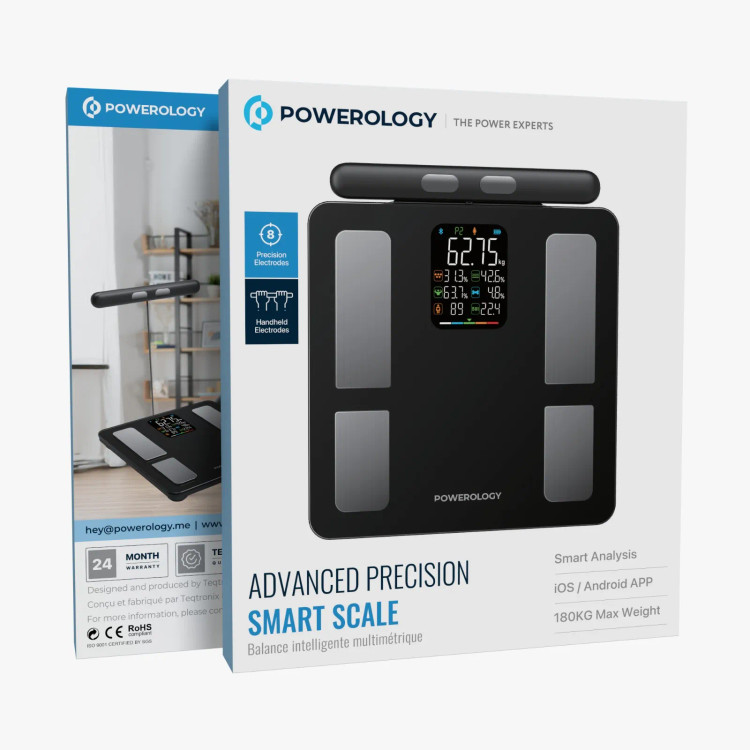 ترازوی هوشمند پاورولوژی مدل POWEROLOGY P8EBSCALE
