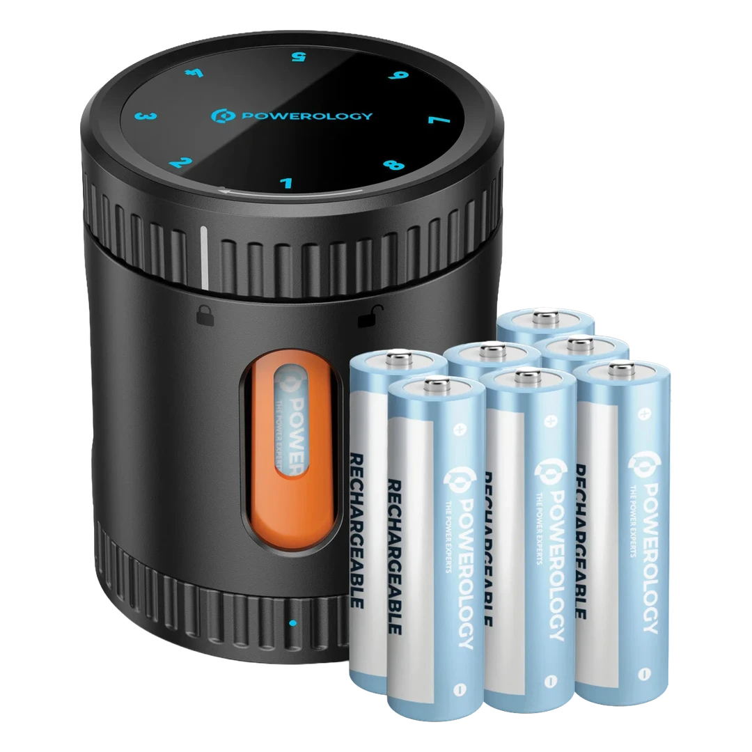 باتری و کیس شارژ باتری Neon پاورولوژی Powerology Neon Smart Battery Charging Case