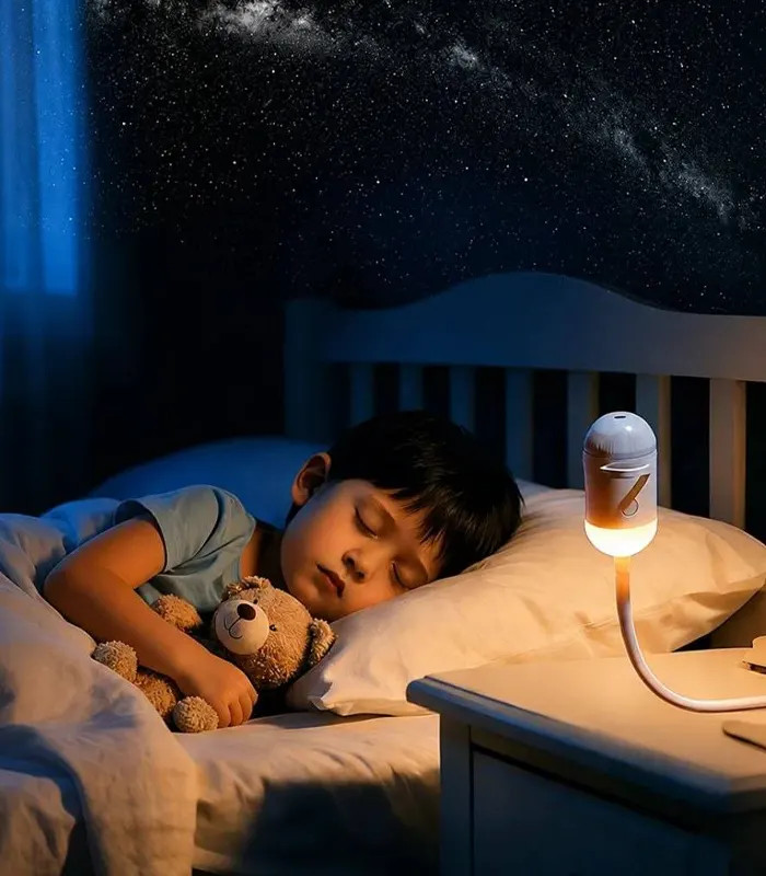 چراغ خواب و پروژکتور کهکشان Starry Sky Projection Nightlight USB