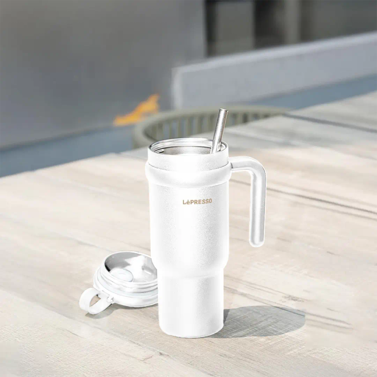 ماگ دو جداره لپرسو مدل Lepresso Thermo Flask Insulated Mug با ظرفیت ۹۰۰ میلیلیتر