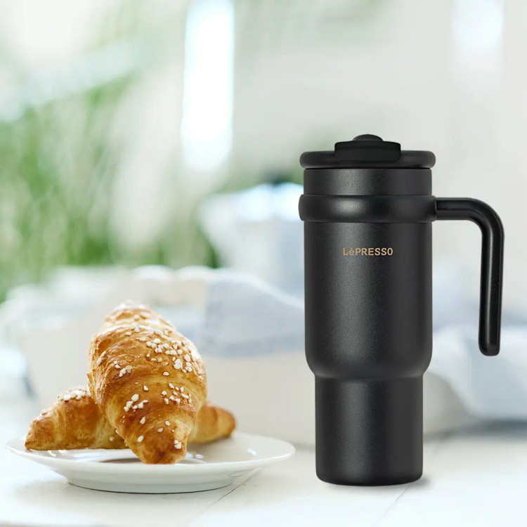 ماگ دو جداره لپرسو مدل Lepresso Thermo Flask Insulated Mug با ظرفیت ۹۰۰ میلیلیتر