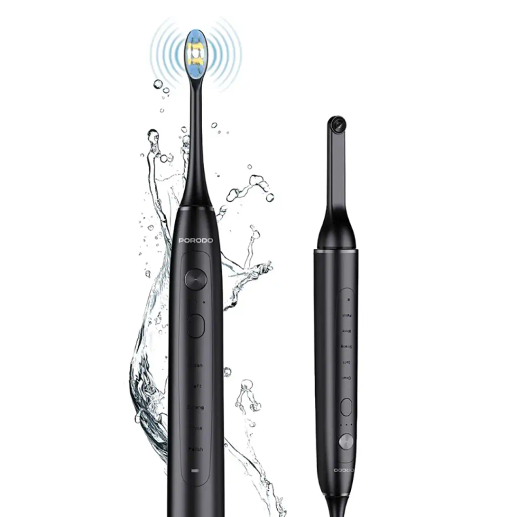 مسواک شارژی با قابلیت تصویر برداری پرودو Porodo Lifestyle Smart Sonic Visual Electric Toothbrush