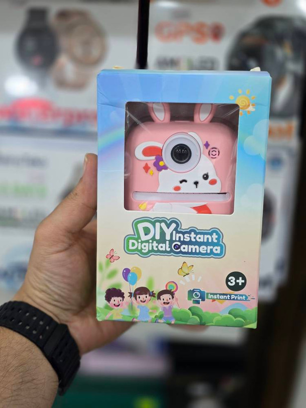 دوربین عکاسی و چاپ فوری دیجیتال کودکانه DIY Instant Digital Camera مدل PR_13