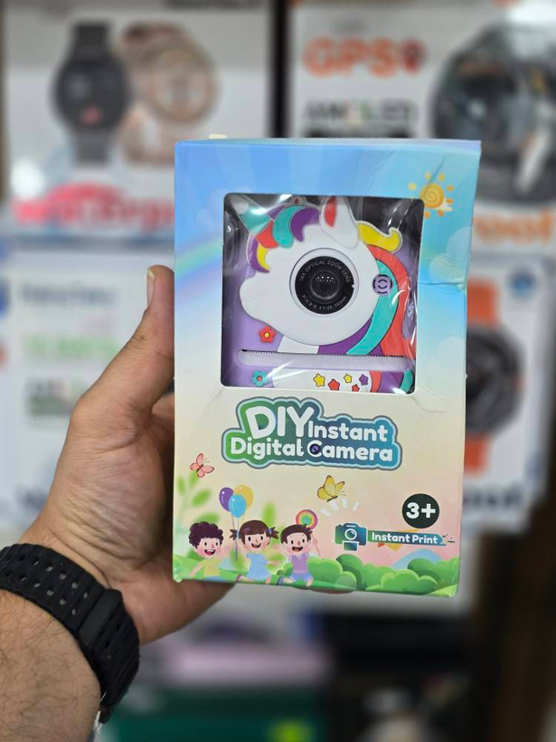 دوربین عکاسی و چاپ فوری دیجیتال کودکانه DIY Instant Digital Camera مدل PR_13