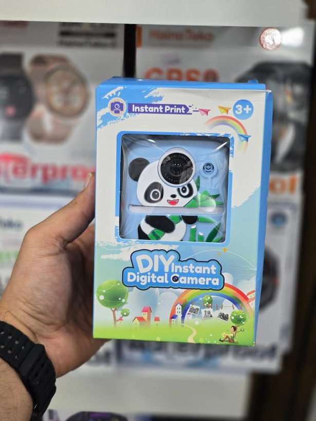 دوربین عکاسی و چاپ فوری دیجیتال کودکانه DIY Instant Digital Camera مدل PR_13
