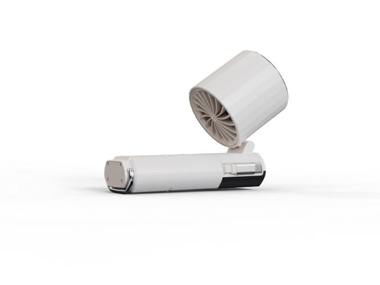 پنکه دستی شارژی پاوربانک دار ( 6000 میلی آمپر) پرودو مدل Porodo Chillo Plus-PDLFSTMF120