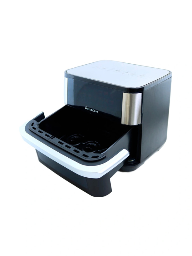 سرخکن بدون روغن (ایرفرایر) ۲۰۰۰ وات سیلور لاو مدل MS-1811DW | ظرفیت ۱۵ لیتر مناسب تا 14 نفر