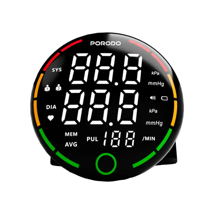 فشارسنج دیجیتالی مچی شارژی Porodo LiveOn مدل PDW01B