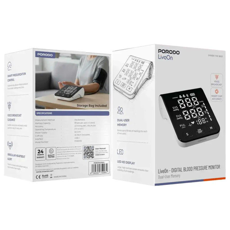 فشارسنج دیجیتال پرودو مدل PDB01A2