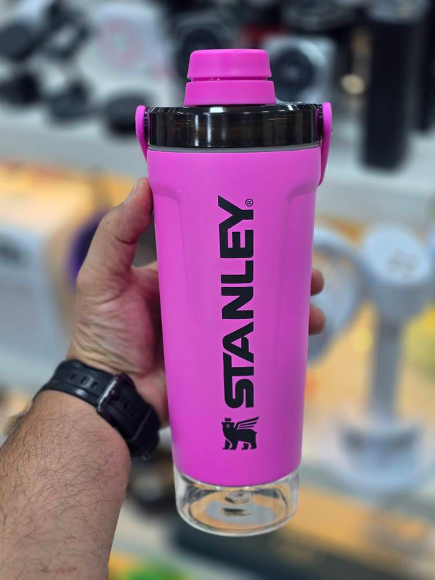 شیکر استنلی ۵۹۰ میلی لیتر مخزن دار مدل Activate Shaker Bottle